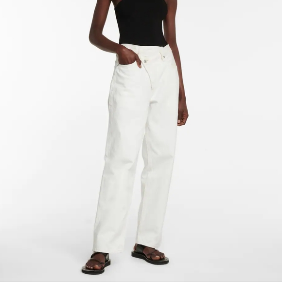 AGOLDE Criss Cross Wide Leg Jeans - Picture 7 of 8